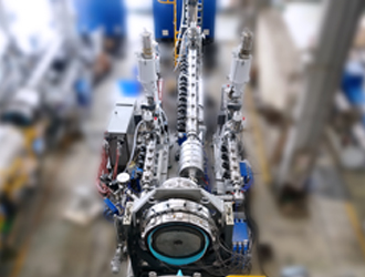 LSP 1200 HDPE 4 Layers Coextrusion Solid Pipe extrusion Line