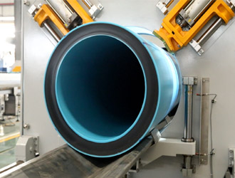 LSP 630 HDPE Multi Layer Co extrusion Pipe Line